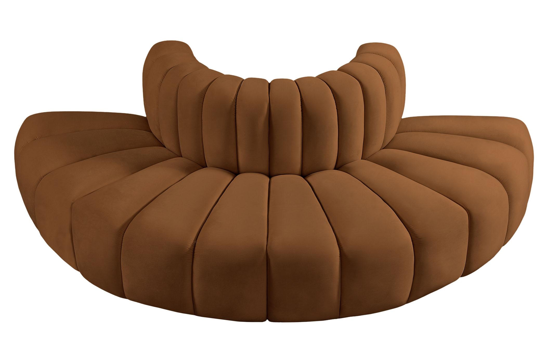 

        
Meridian Furniture ARC 103Saddle-S4G Modular Sectional Sofa Saddle Velvet 094308299099
