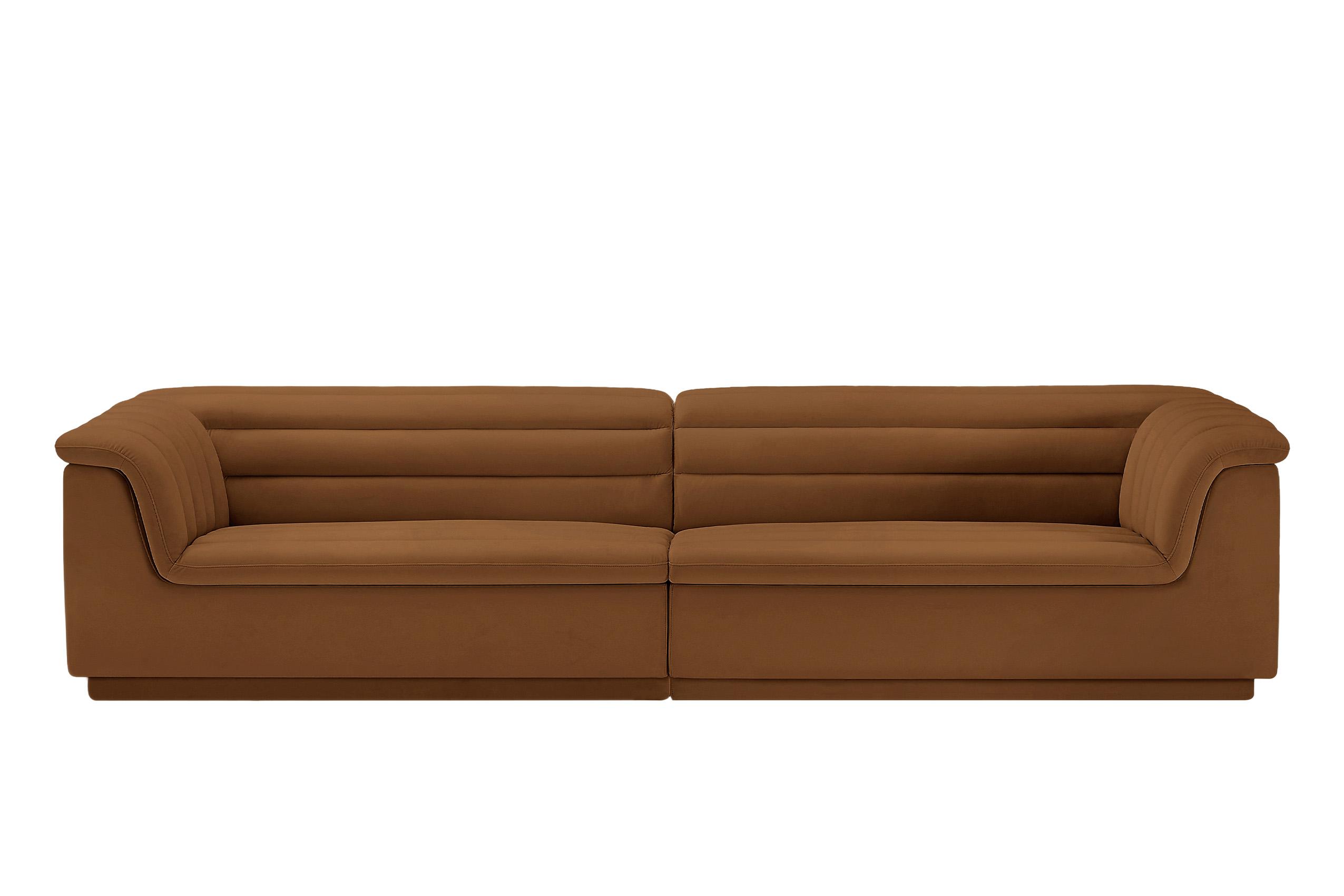 

        
Meridian Furniture CASCADE 194Saddle-S119 Modular Sofa Saddle Velvet 94308304762
