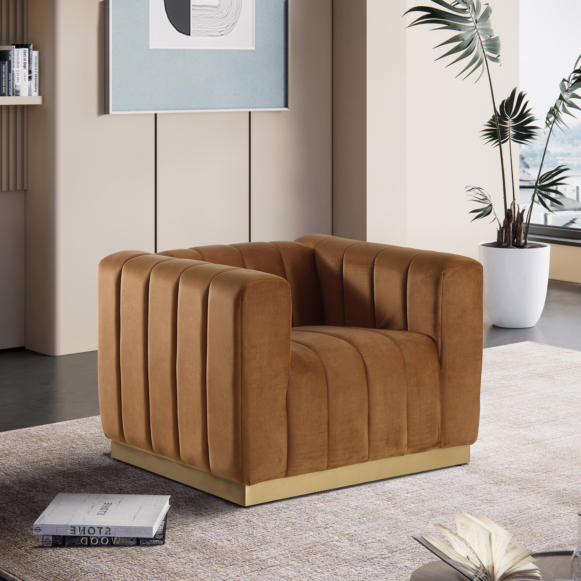 

    
Meridian Furniture MARLON 603Saddle-C-Set-2 Arm Chair Set Saddle/Gold 603Saddle-C-Set-2
