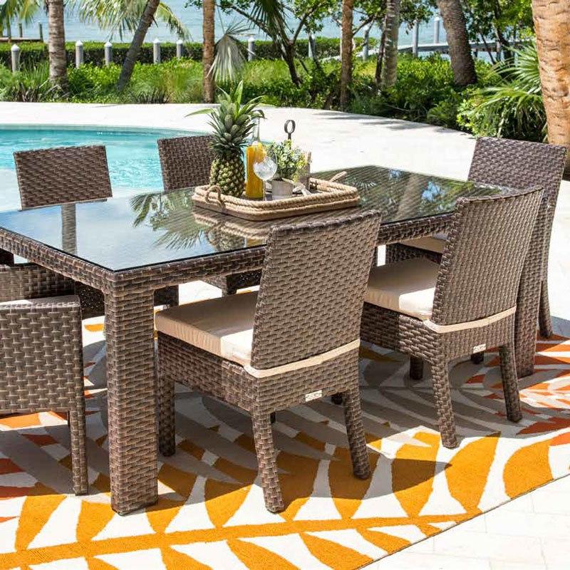 

                    
Pelican Reef Samoa Outdoor Dining Table Brown/Java  Purchase 
