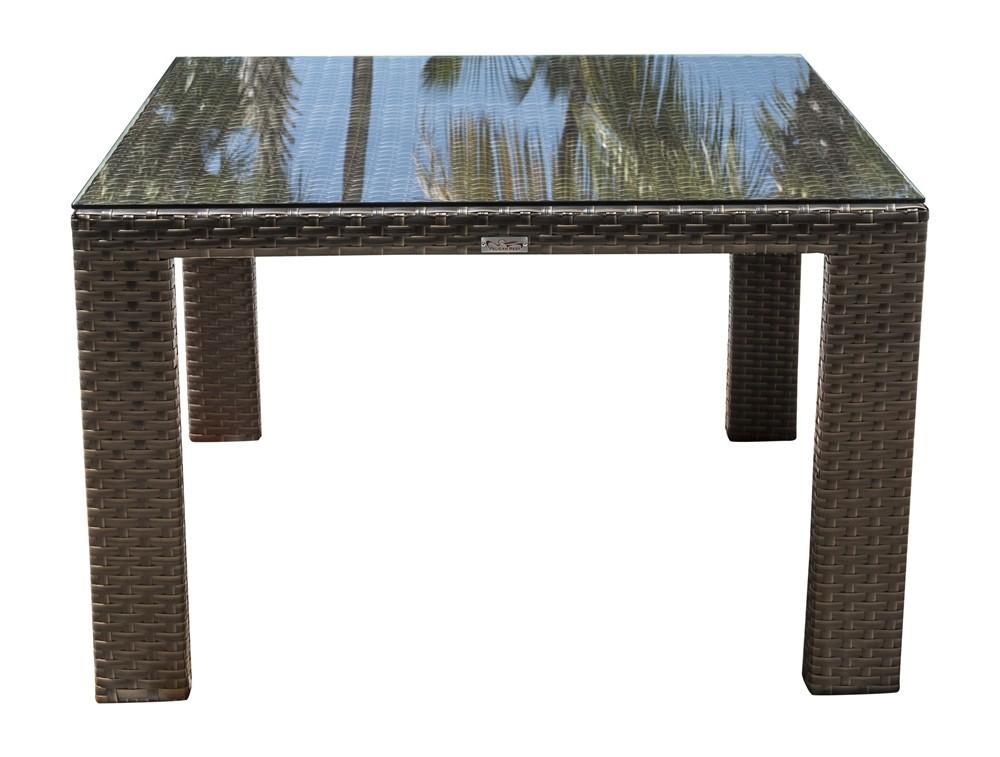 

    
Samoa Java Brown Square Woven Dining Table w/Glass 901-3347-ATQ-ST  Pelican Reef
