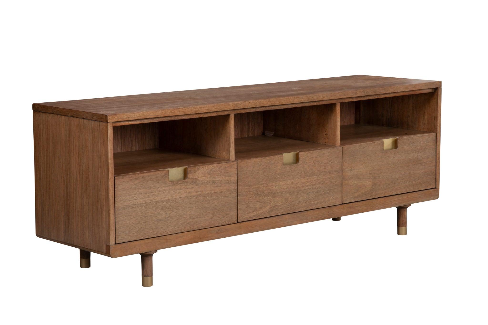 Contemporary, Modern Tv Console EASTON 2088-10 in Sand 