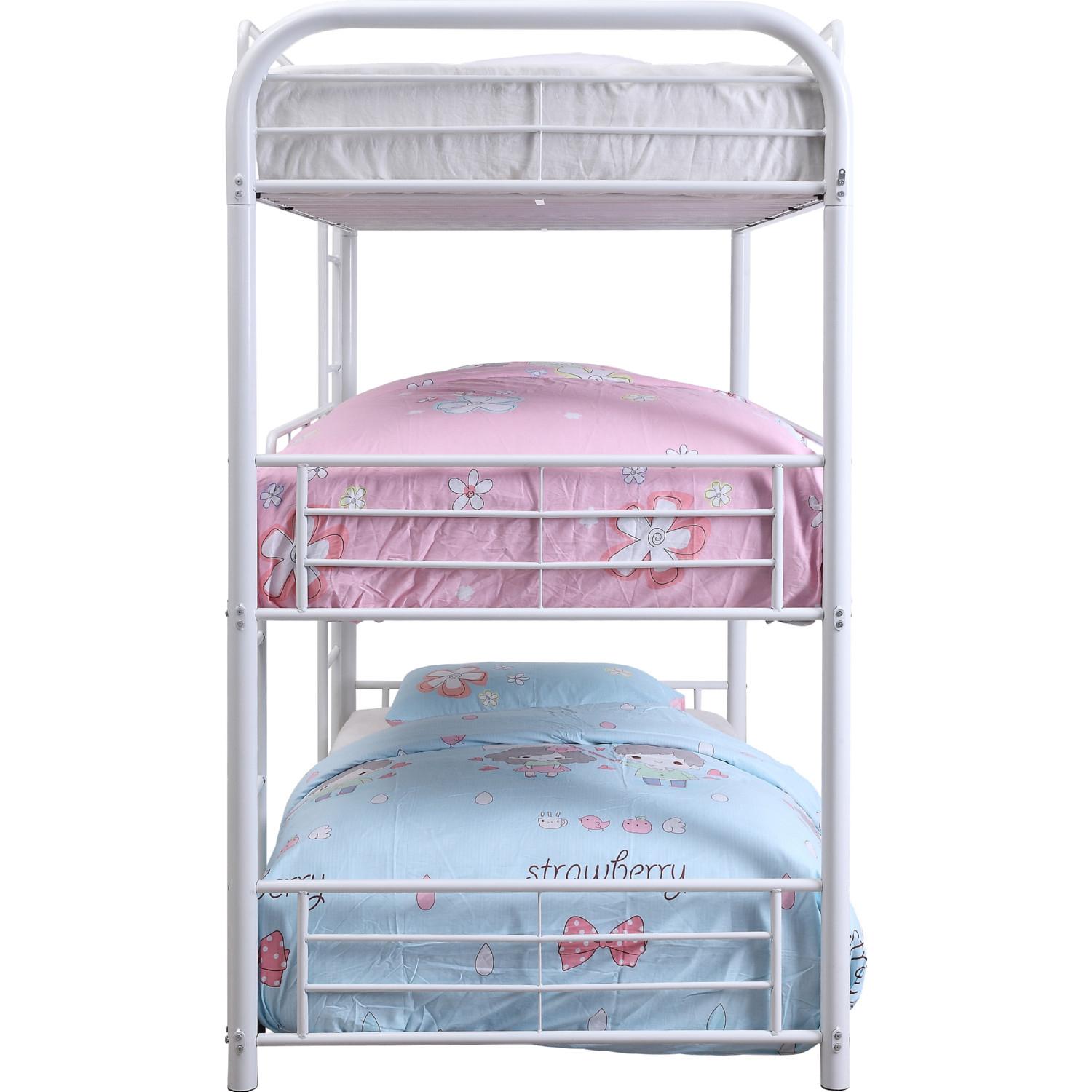 

                    
Acme Furniture Cairo T/t/t triple bunk bed White  Purchase 
