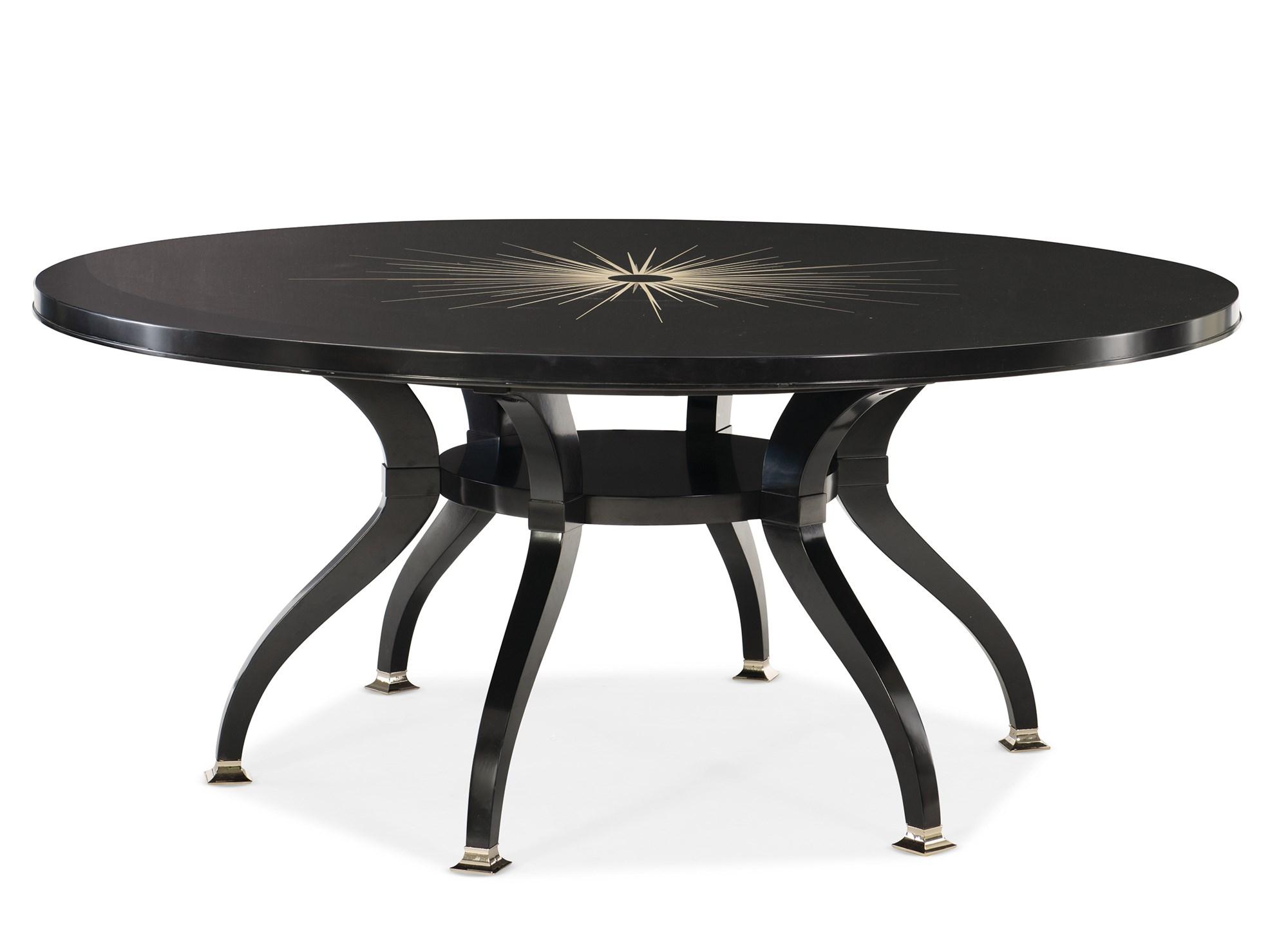 Contemporary Dining Table TOTAL ECLIPSE CLA-419-2012 in Ebony 
