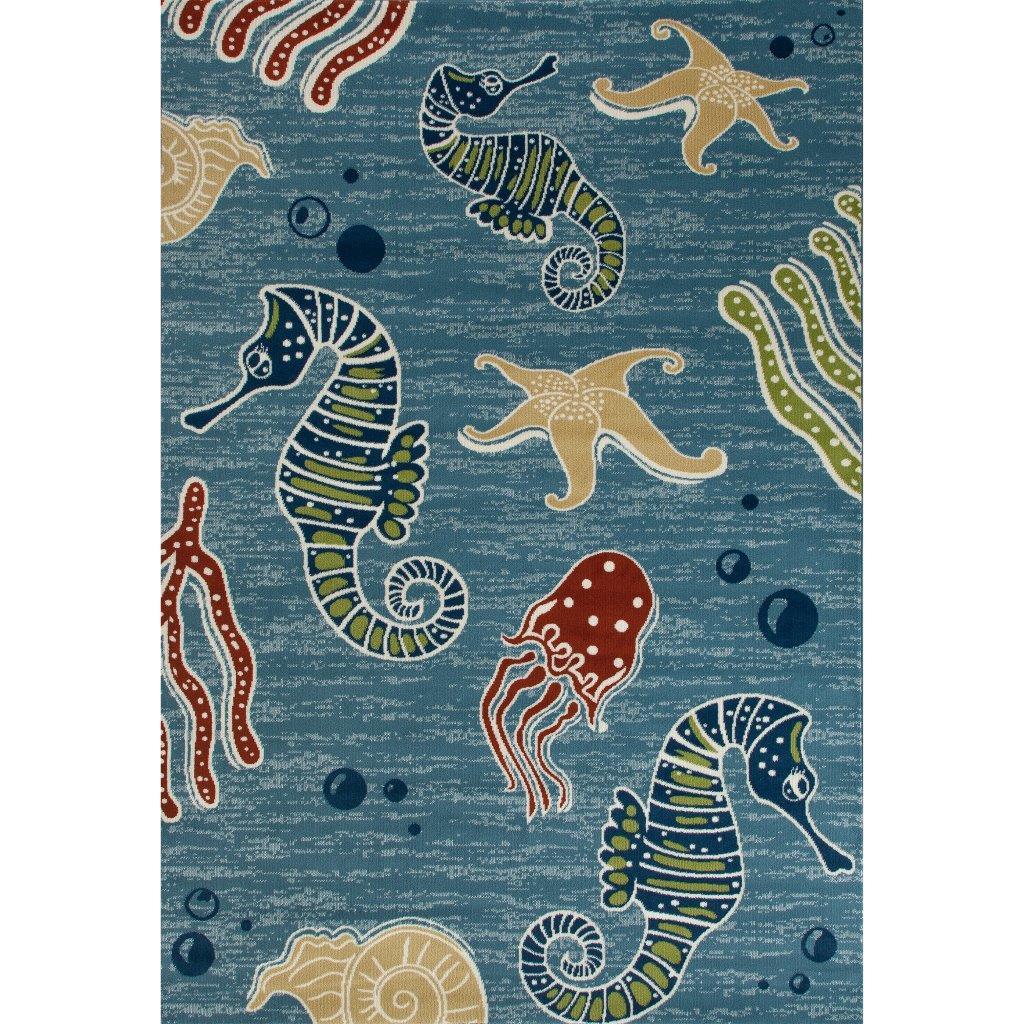 

    
Searcy Deep Sea Aqua 2 ft. 7 in. x 3 ft. 11 in. Area Rug by Art Carpet
