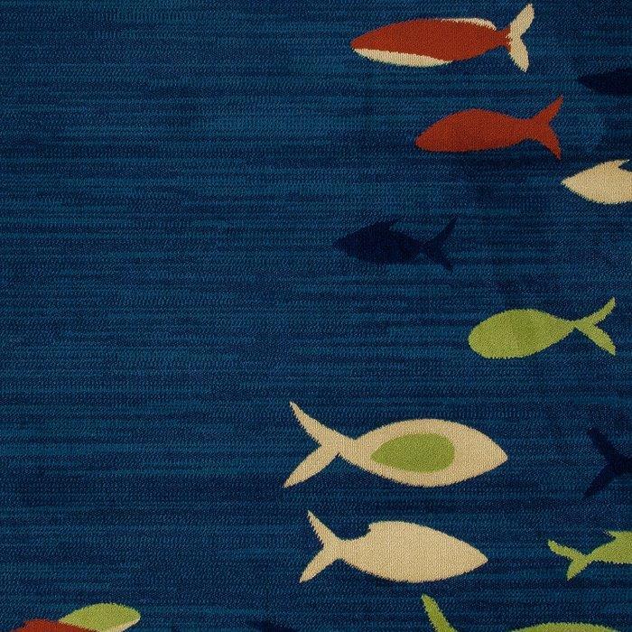

    
Art Carpet Searcy Fish Round Area Rug Navy blue OJARO0000255
