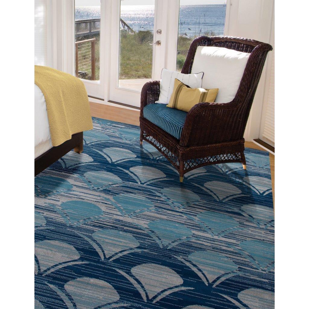 

    
Searcy Waves Blue 2 ft. 7 in. x 3 ft. 11 in. Area Rug by Art Carpet

