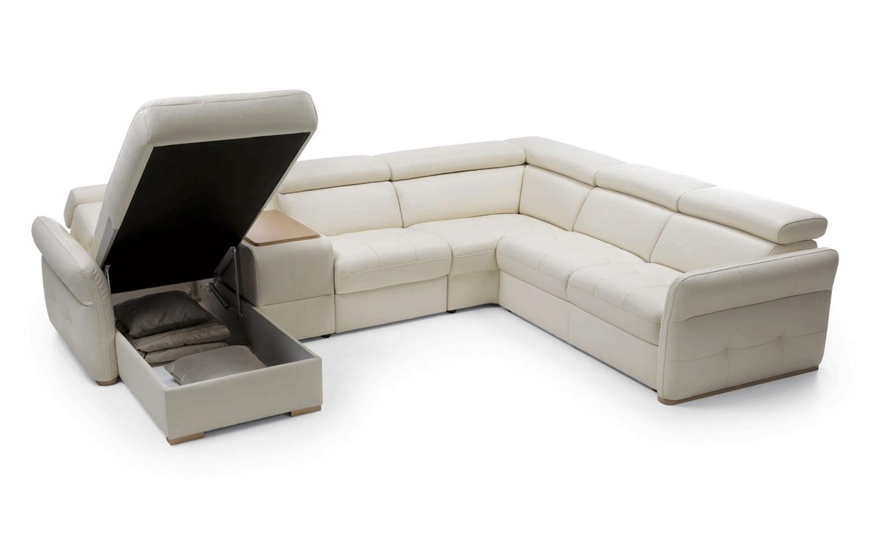 

                    
ESF Massimo Sectional Sofa Bed Beige Leather Purchase 
