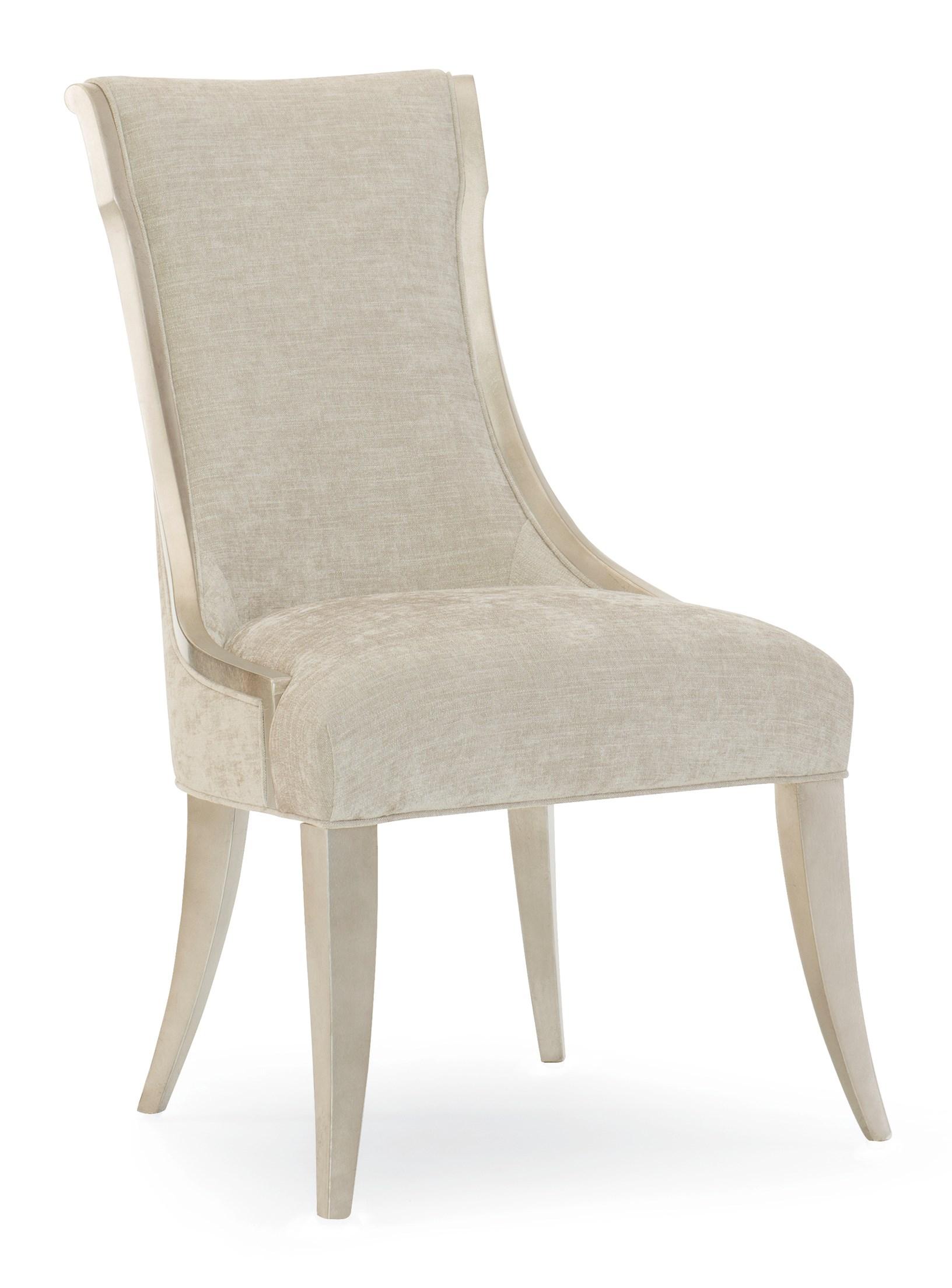 

    
Shimmering Pearlescent Fabric AVONDALE SIDE CHAIR Set 2Pcs by Caracole
