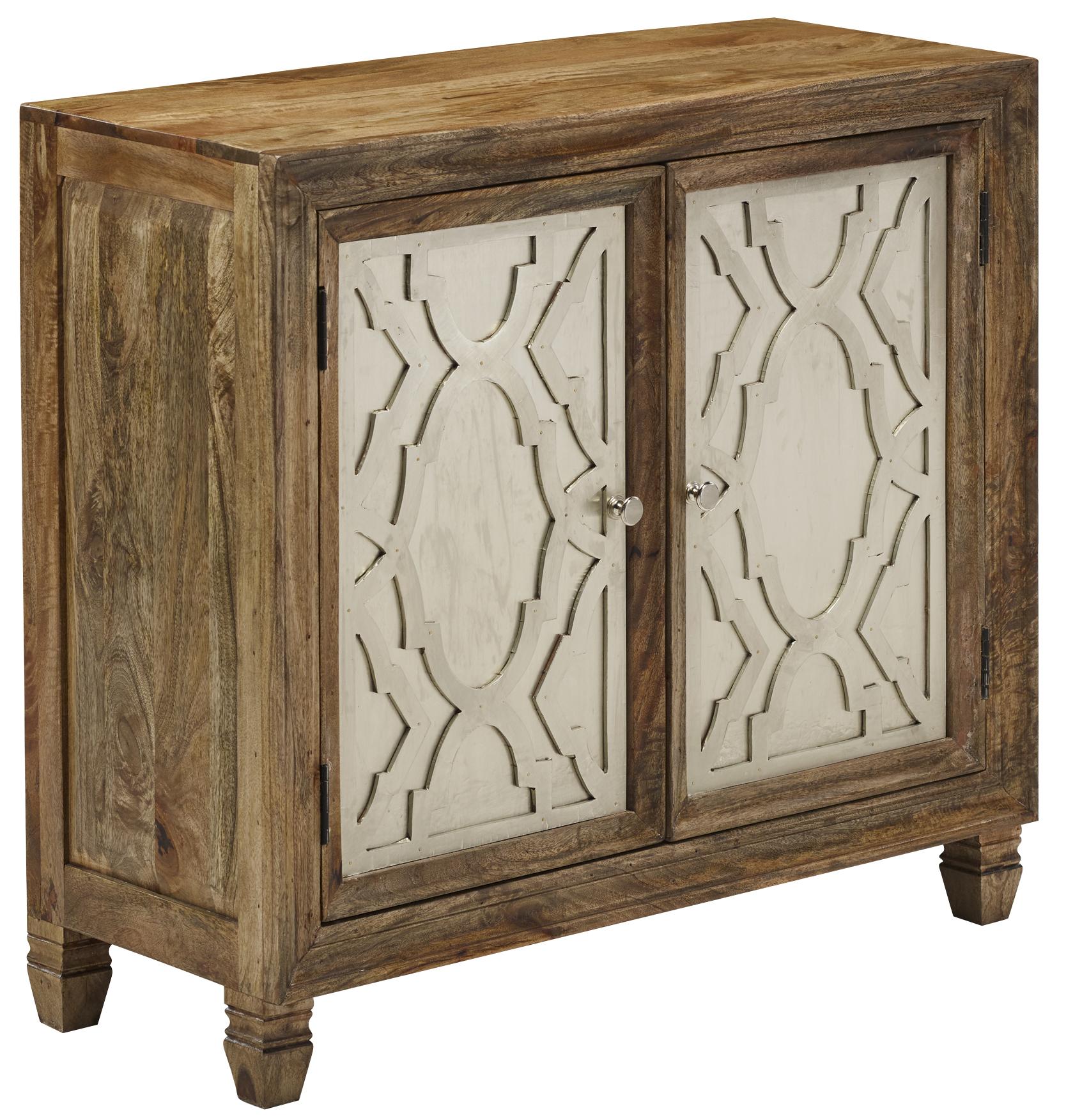 

    
Silver & Brown Mango Wood JIGSAW REFINEMENT CABINET UCS-6837 JAIPUR HOME Classic

