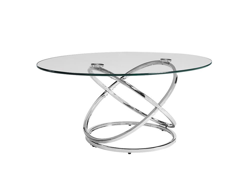 

        
Bernards Furniture ATOMIC 9672-011 Coffee Table Set Chrome/Silver  708939967233
