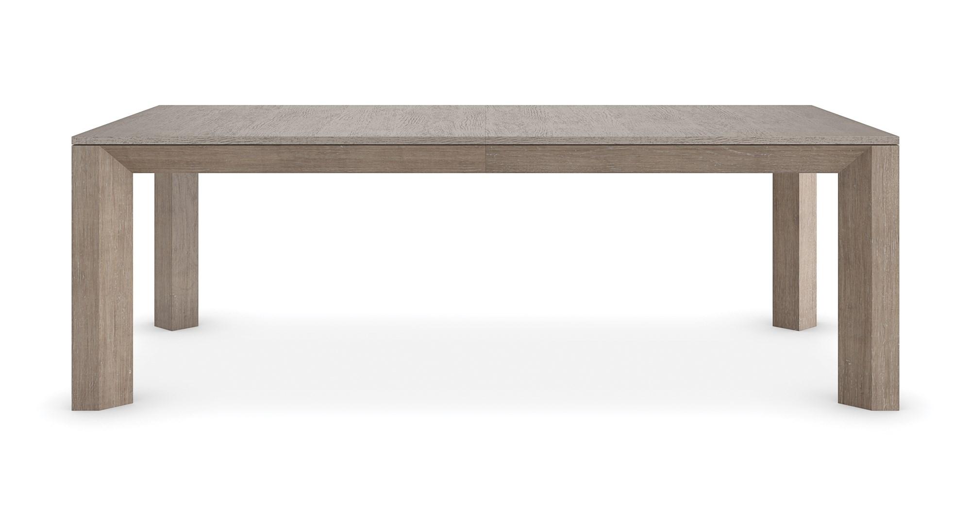 

    
Silver Driftwood & Ash Driftwood Finish Dining Table LOW COUNTRY by Caracole

