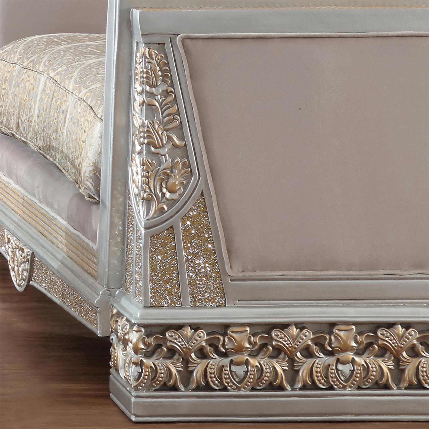 

                    
Homey Design Furniture HD-6034 Sofa Set Silver Fabric Purchase 
