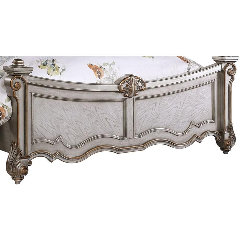 

        
Cosmos Furniture Melrose Panel Bed Silver Faux Leather 850018103855
