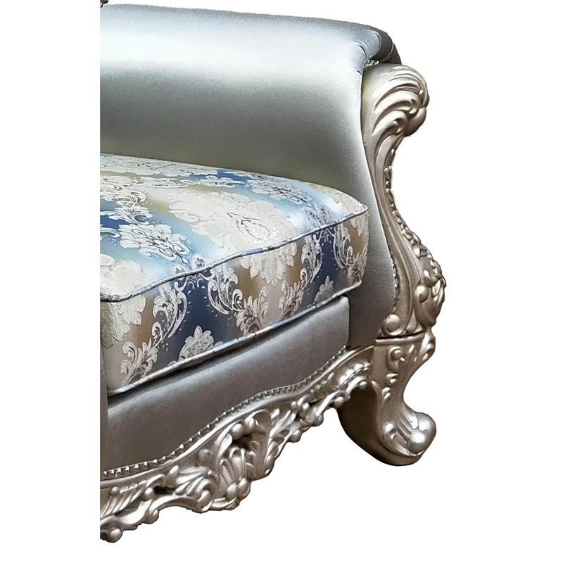 

        
Cosmos Furniture Ariel Sofa Silver Faux Leather 810053740903
