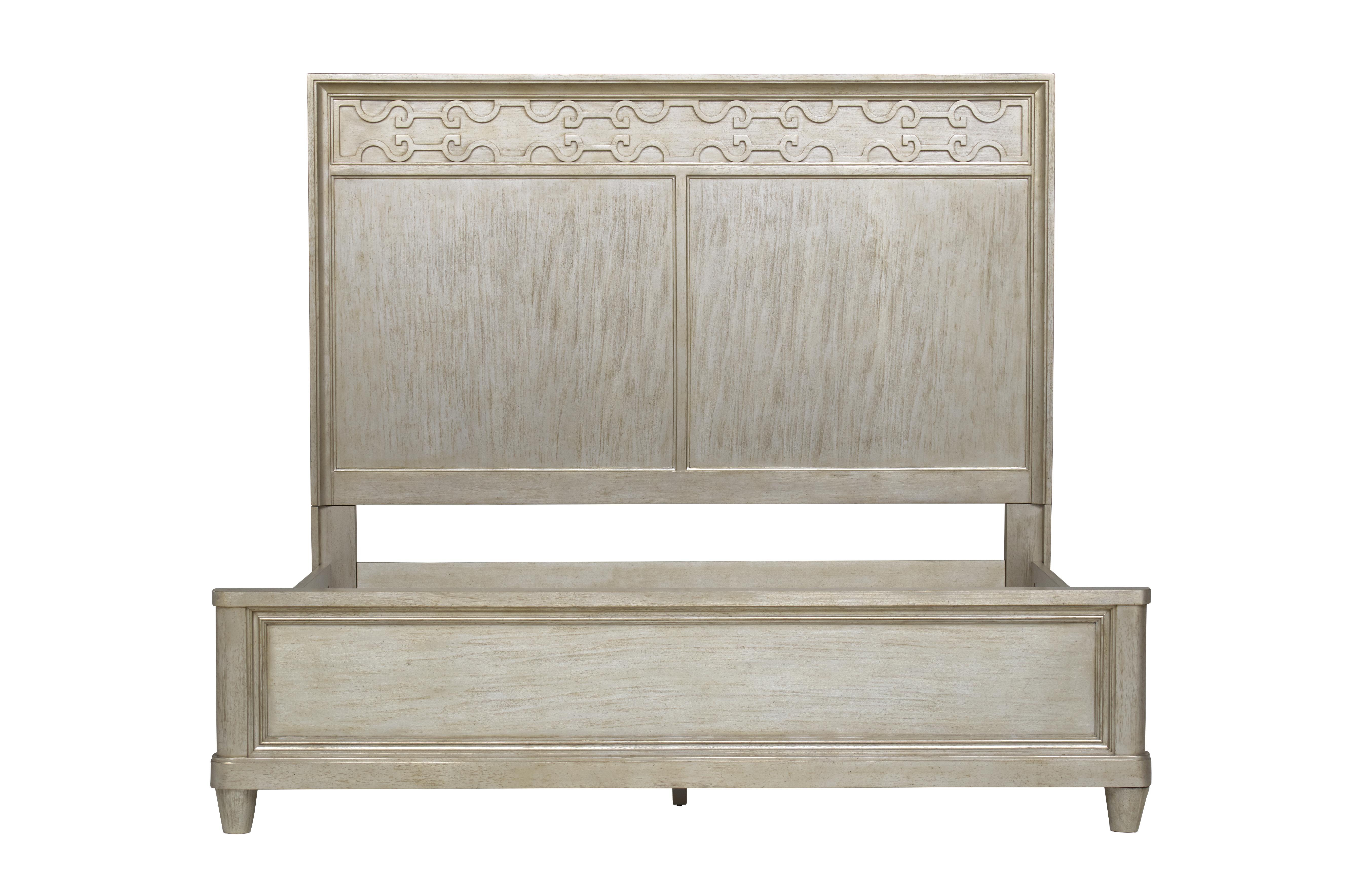 

    
a.r.t. furniture Morrissey Panel Bed Silver 218156-2727EK
