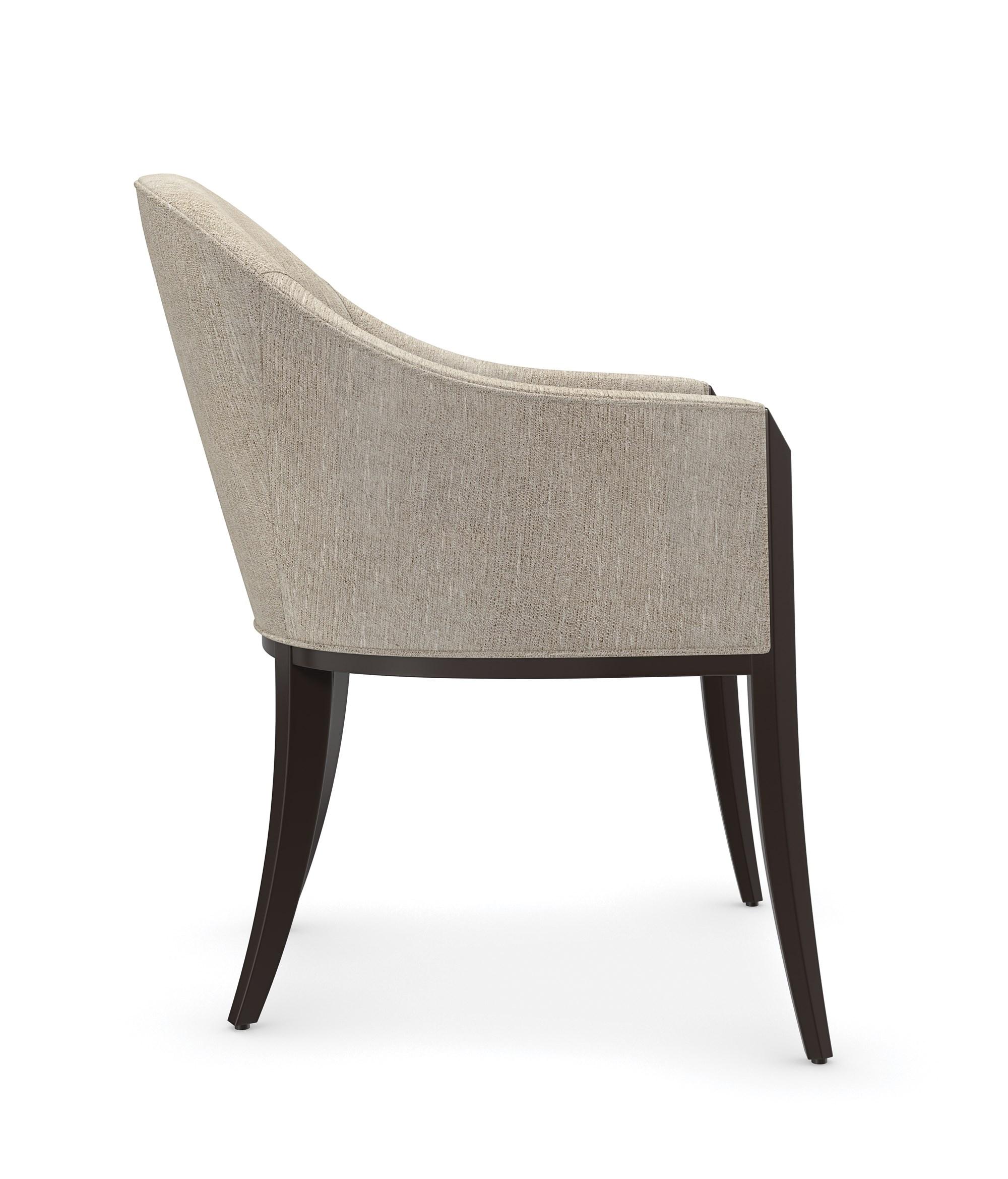 

    
Caracole NEXT COURSE Dining Chair Set Dark Walnut/Beige CLA-422-291-Set-2
