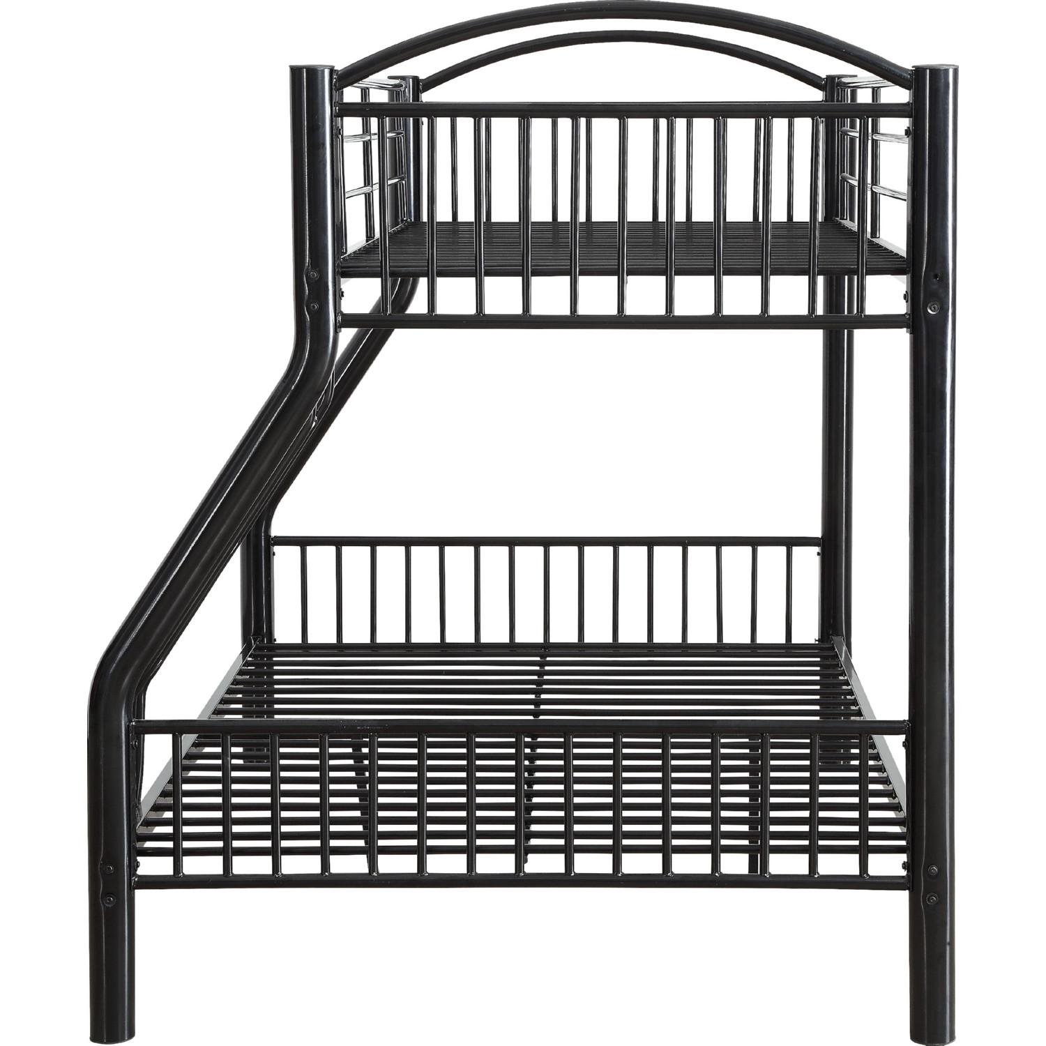 

    
Acme Furniture Cayelynn Twin/Full Bunk Bed Black 37380BK

