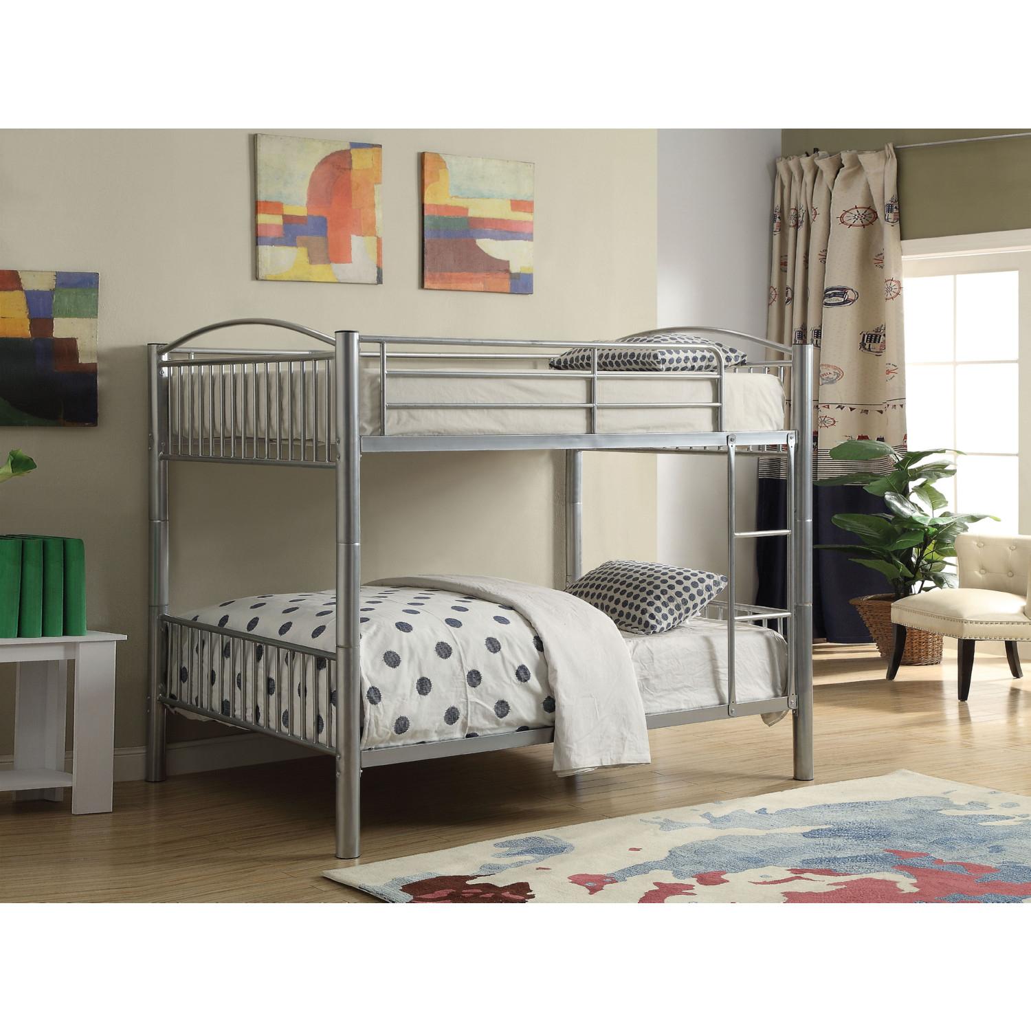 

                    
Acme Furniture Cayelynn Full/Full Bunk Bed Silver  Purchase 
