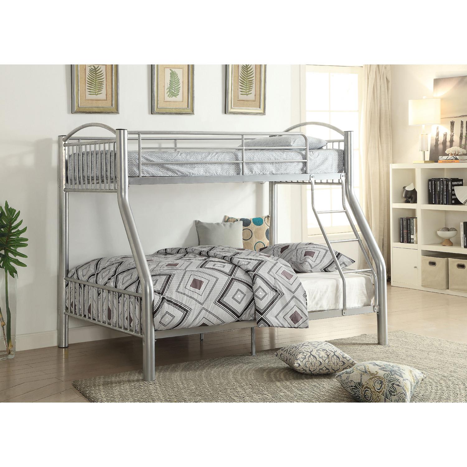 

                    
Acme Furniture Cayelynn Twin/Full Bunk Bed Silver  Purchase 

