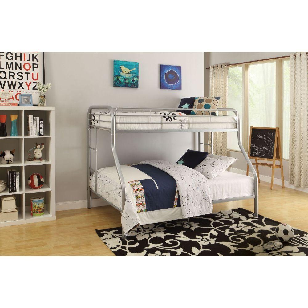 

                    
Acme Furniture Tritan Twin XL/Queen Bunk Bed Silver  Purchase 
