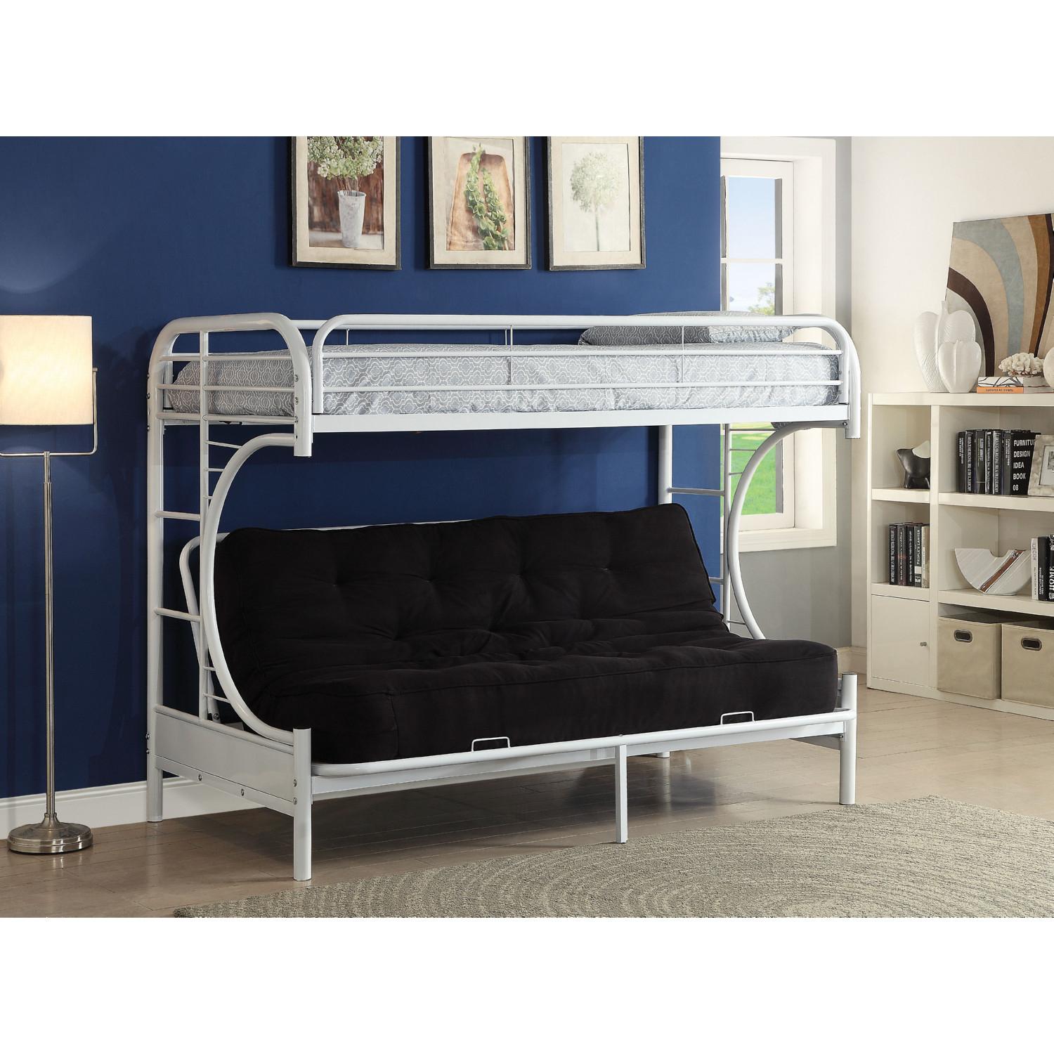 

    
02093WH Acme Furniture Twin XL/Queen/Futon Bunk Bed
