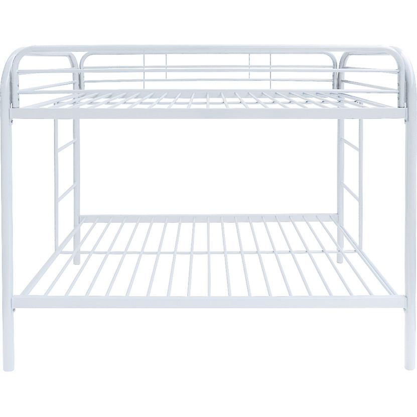 

    
Simple White Metal Twin/Twin Bunk Bed by Acme Thomas 02188WH
