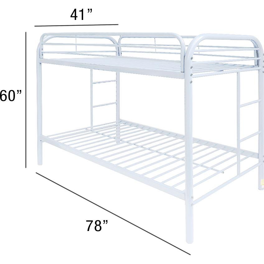

    
02188WH Acme Furniture Twin/Twin Bunk Bed
