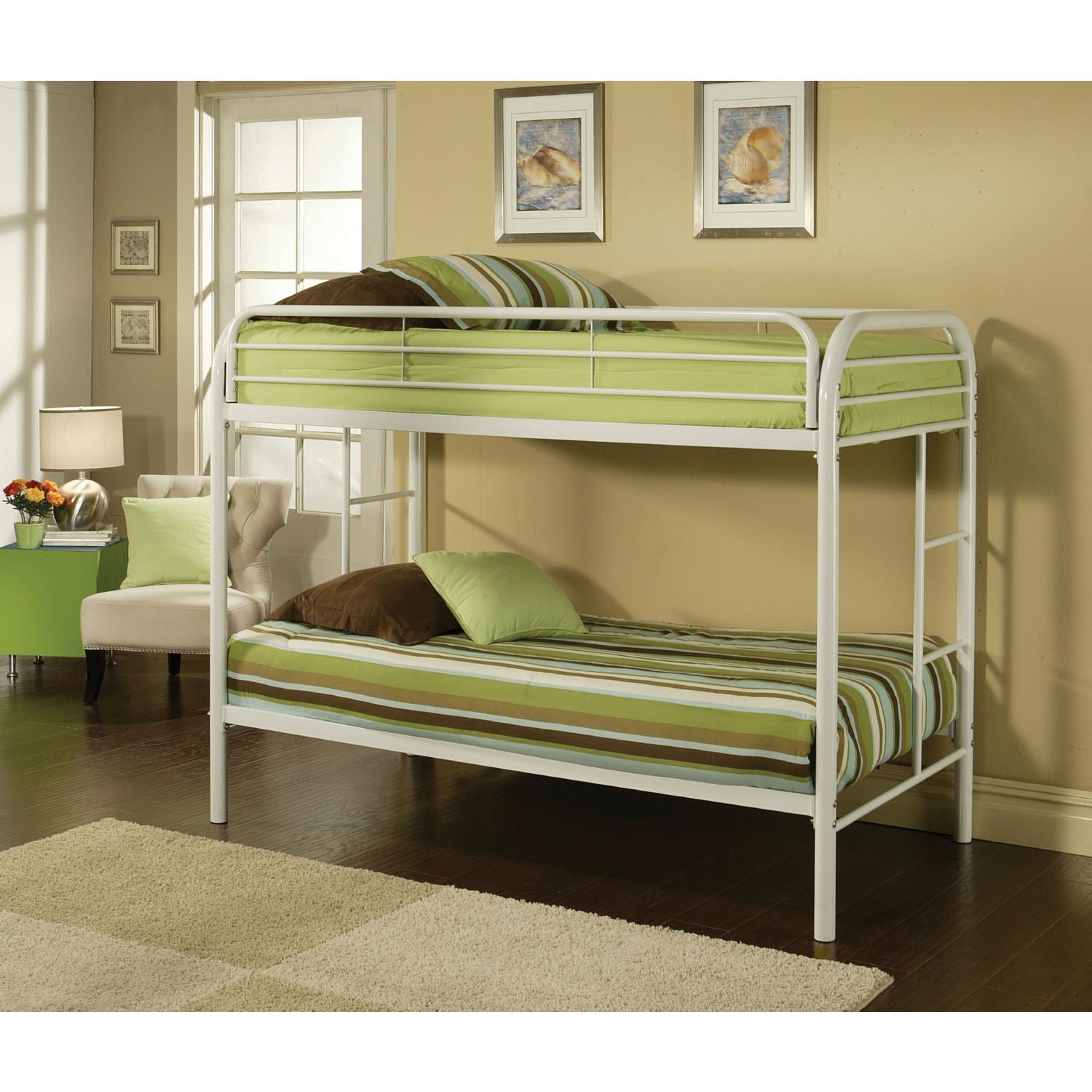 

                    
Acme Furniture Thomas Twin/Twin Bunk Bed White  Purchase 
