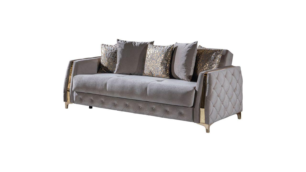 Contemporary, Modern Sofa Sleeper Lust 601955553421 in Taupe Fabric
