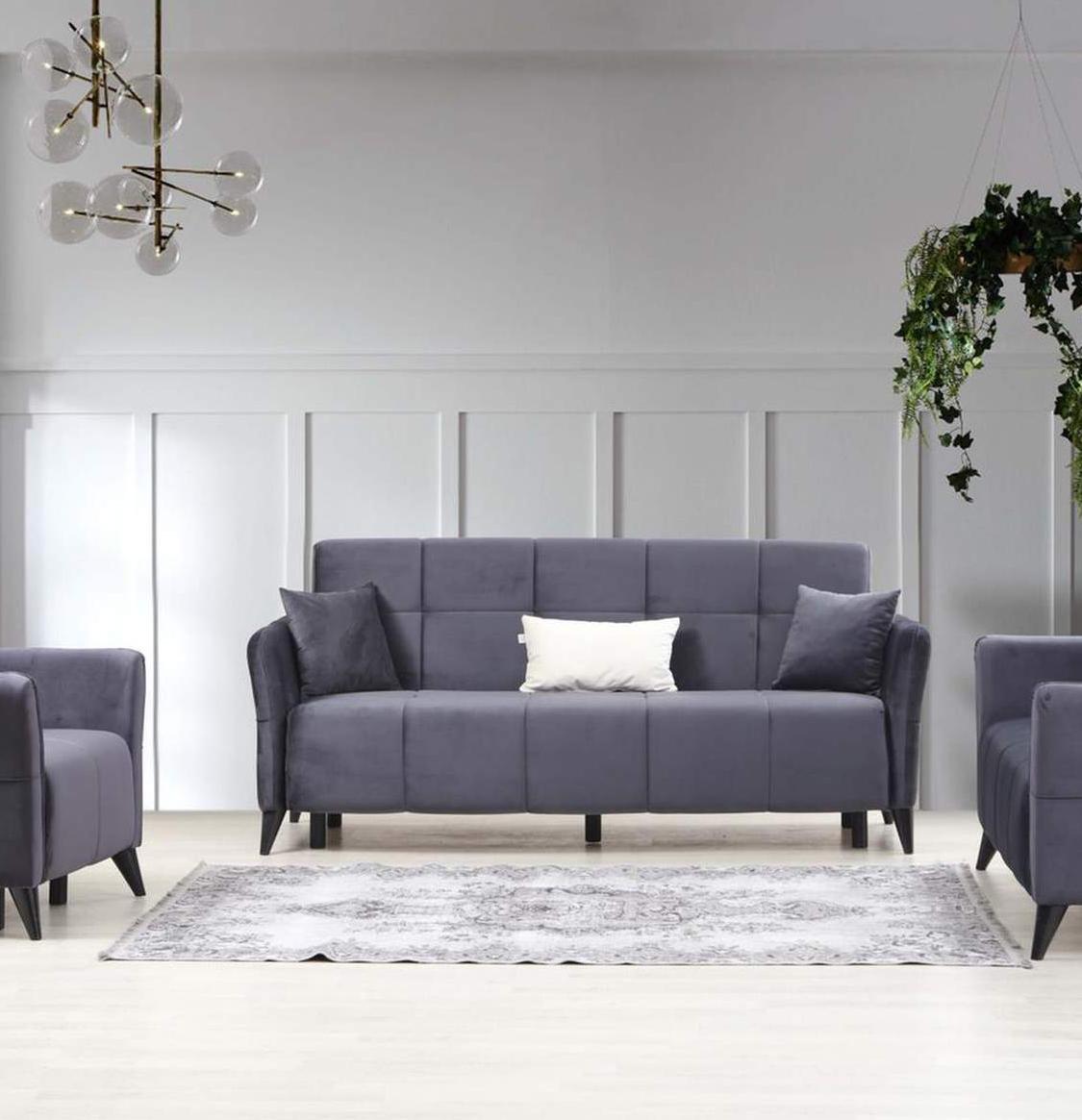 

                    
Alpha Furniture Angel Sofa and Loveseat Smoke Fabric Purchase 
