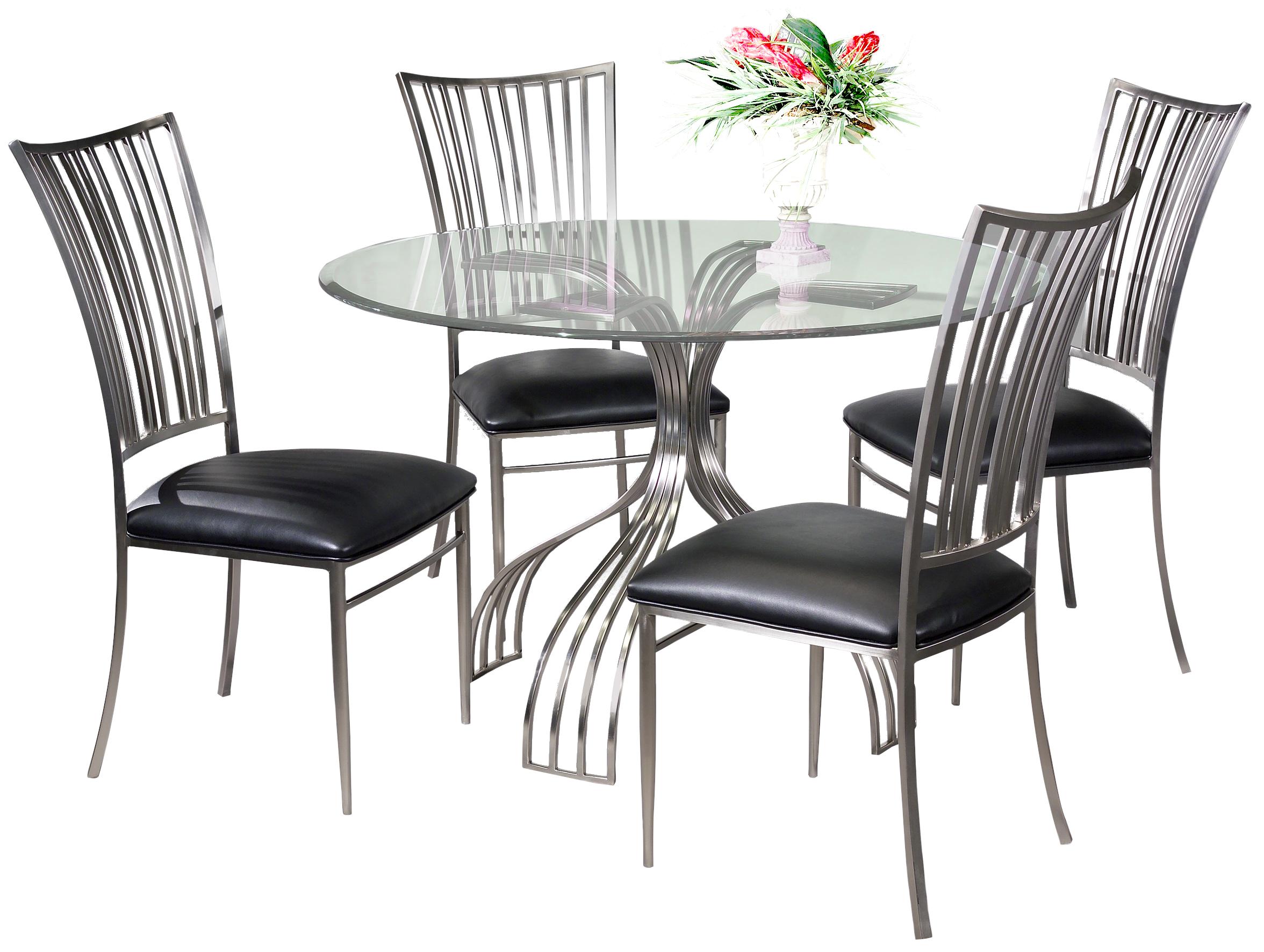 

                    
Chintaly Imports Ashtyn Dining Sets Black Eco Leather Purchase 
