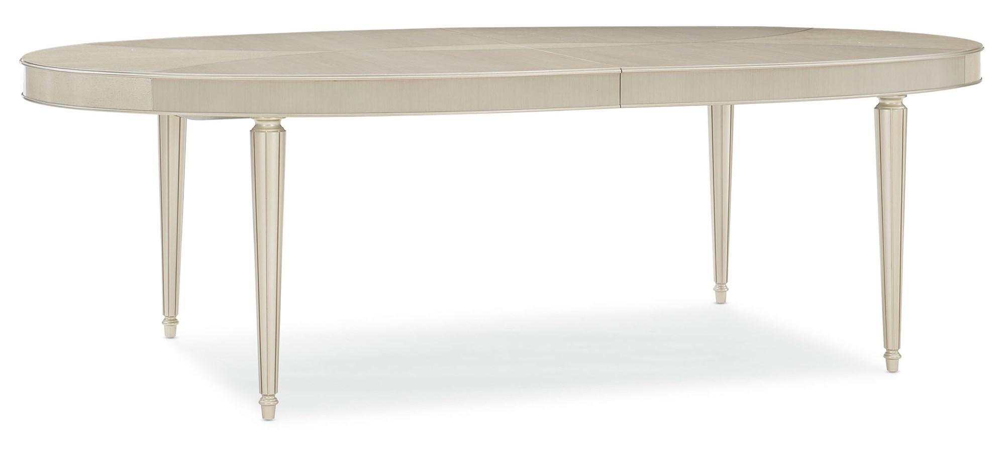 

    
Caracole THE SOURCE Dining Table Set Cream/Silver CLA-420-202-Set-7
