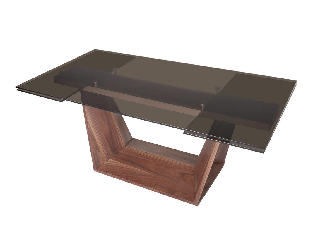 

                    
VIG Furniture VGNSGD8683-SMK Dining Table Smoked/Walnut  Purchase 
