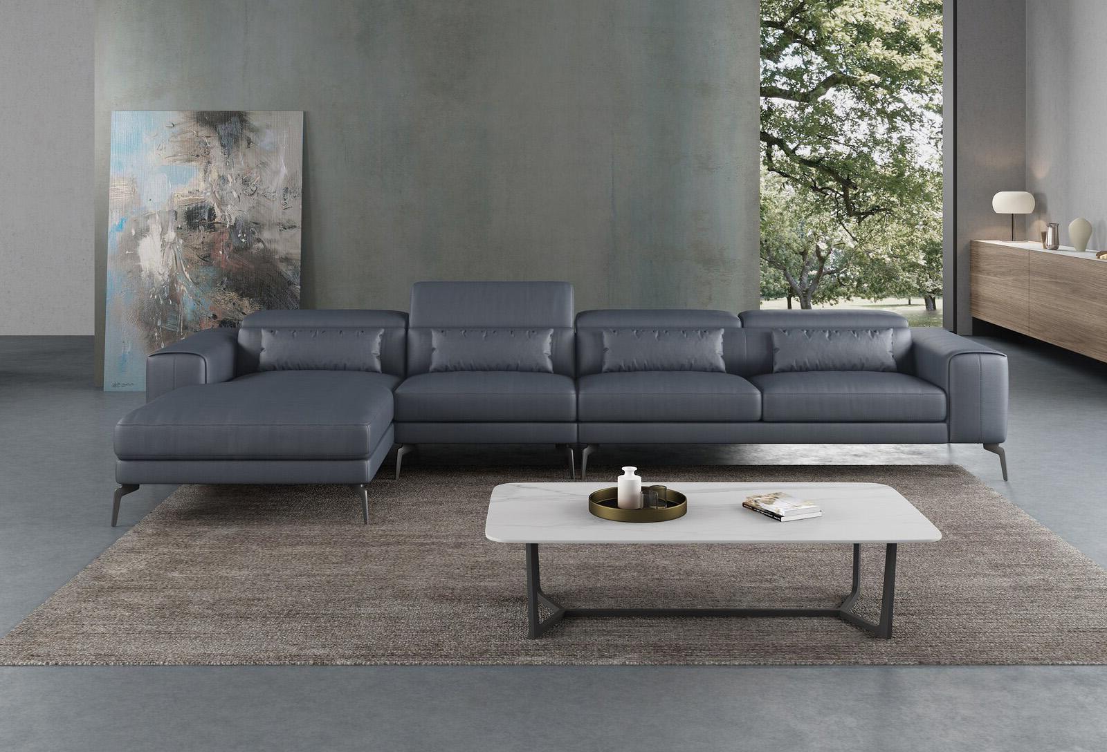 

                    
EUROPEAN FURNITURE CAVOUR 5 Seater Sectional Sofa Smoke/Gray Leather Purchase 
