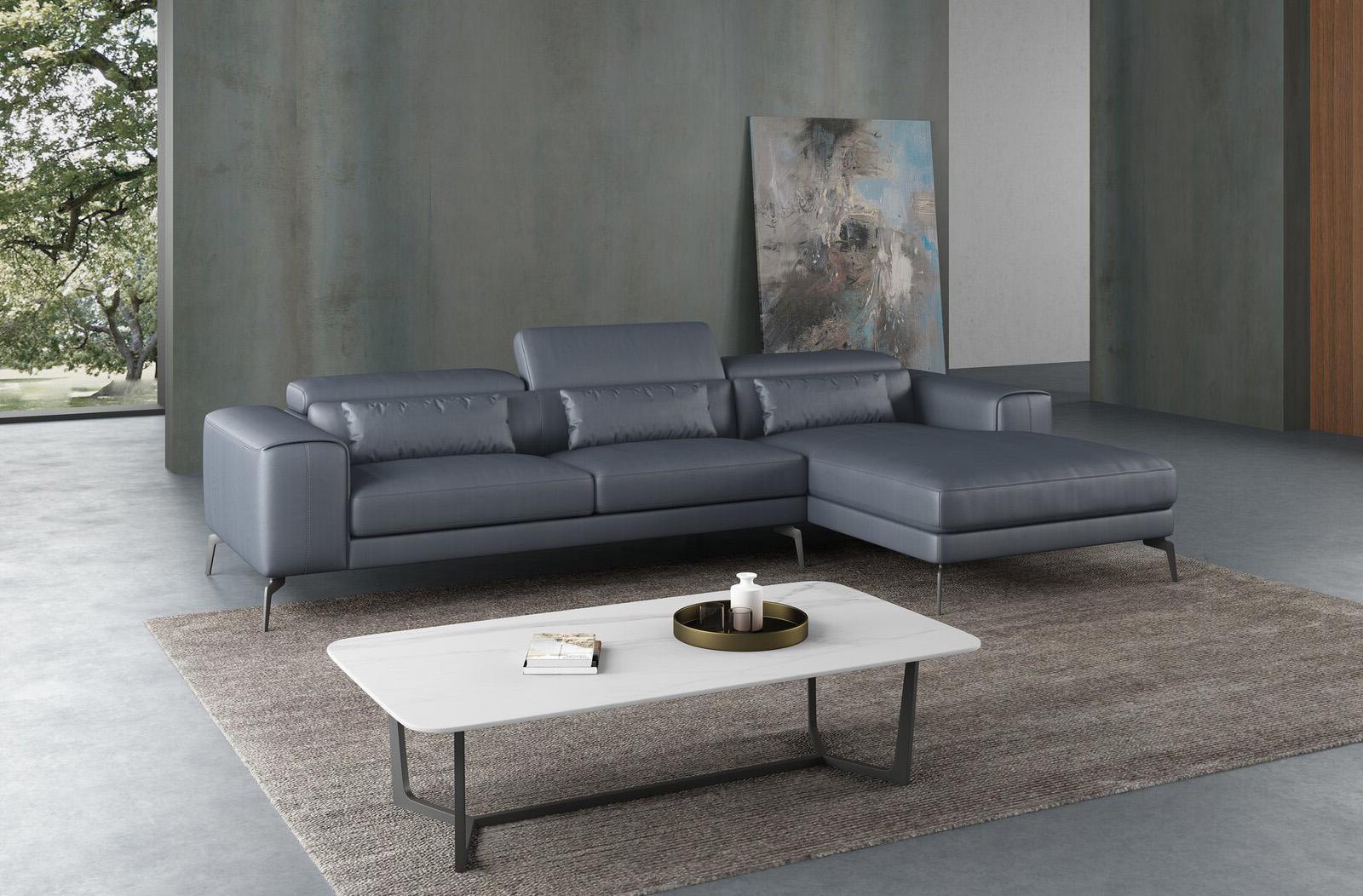 

                    
EUROPEAN FURNITURE CAVOUR 4 Seater Sectional Sofa Smoke/Gray Leather Purchase 
