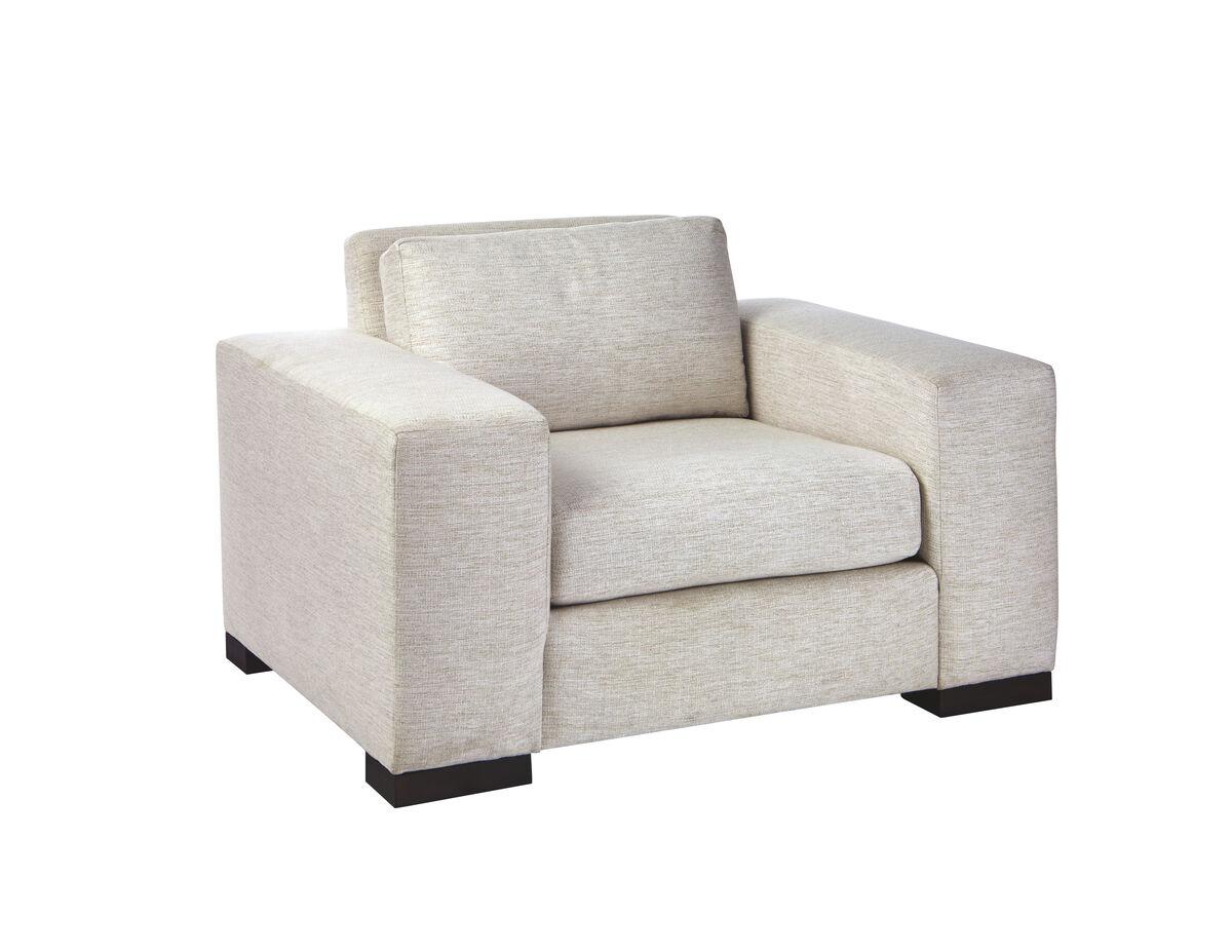 Contemporary, Modern Oversized Chair 773503-5015FX 773503-5015FX in White 