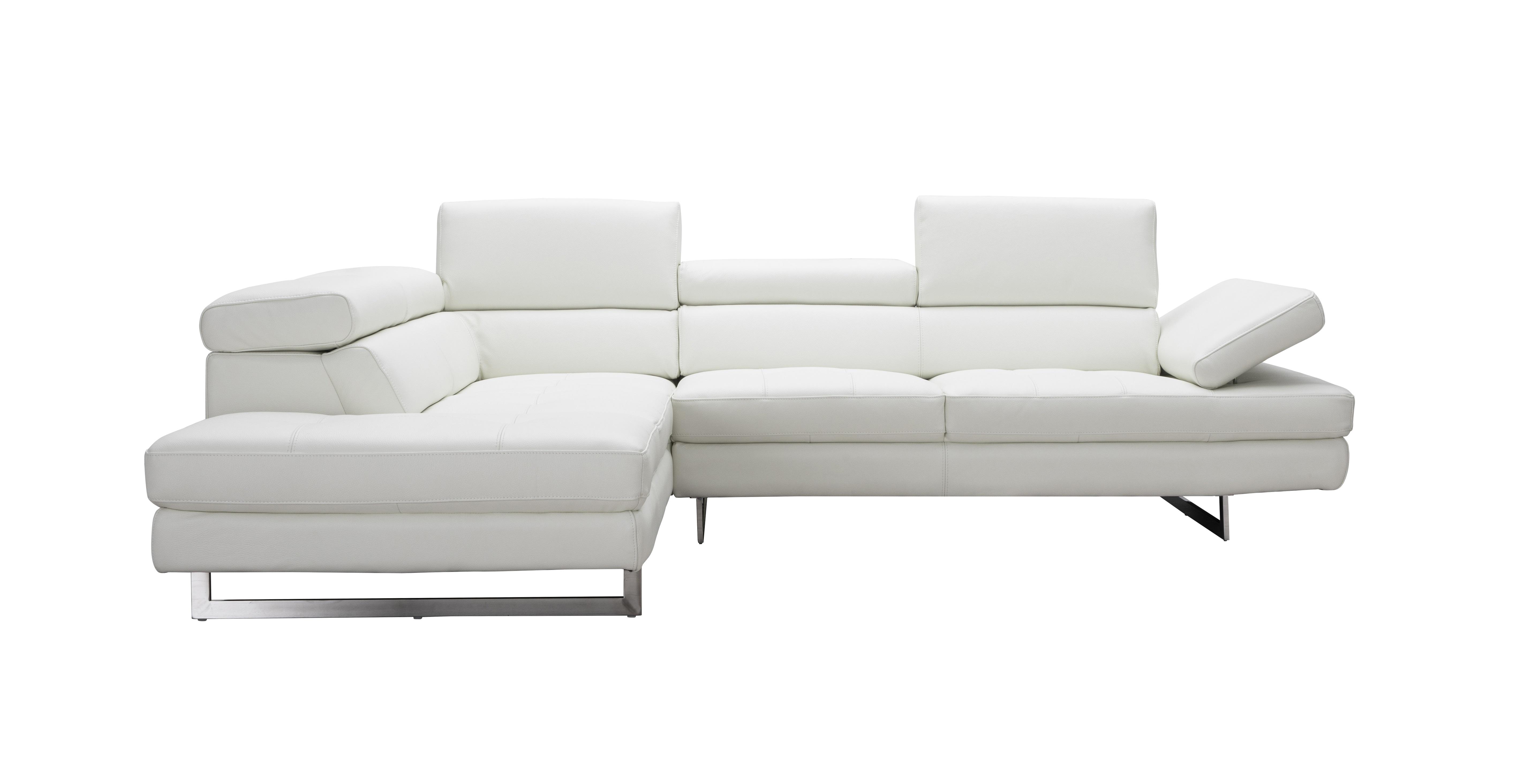 

                    
J&M Furniture A761 Sectional Sofa White Leather Purchase 
