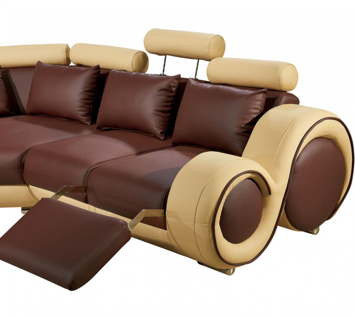 

    
Soflex Chicago Sectional Sofa Beige/Brown Soflex-Chicago-Sectional
