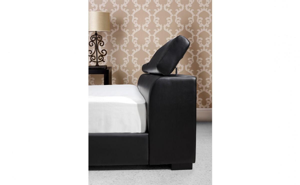 

                    
Soflex Garland Platform Bed Black Leatherette Purchase 

