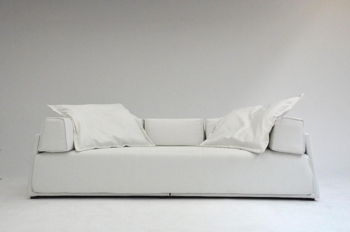 

    
Soflex Portland Ultra Modern White Fabric Living Room Sofa
