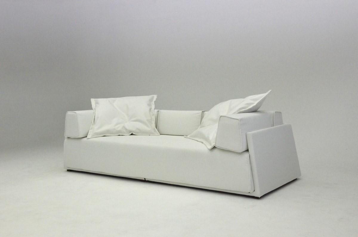 

    
Soflex Portland Ultra Modern White Fabric Living Room Sofa
