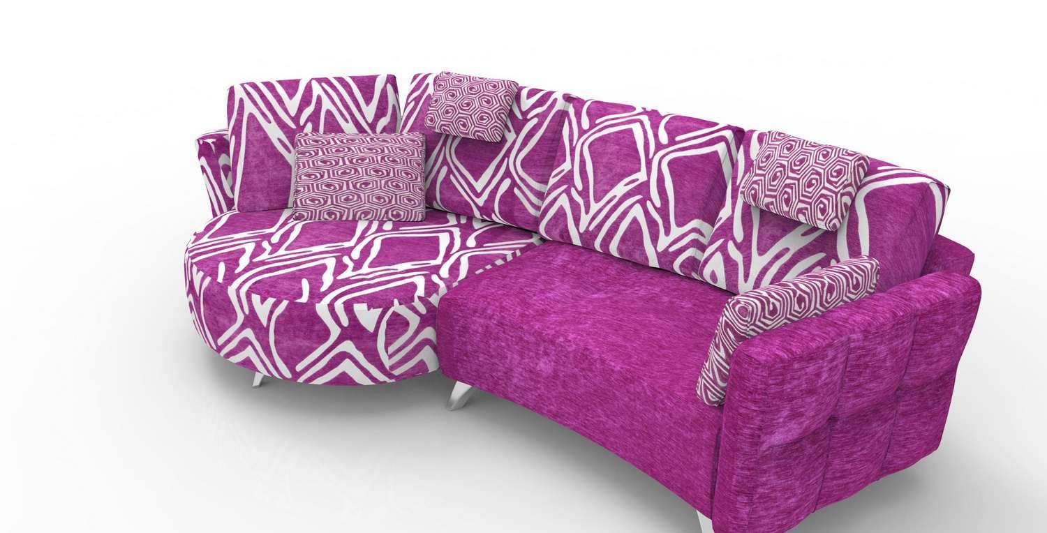 

    
Soflex Valentina Contemporary Lilac Fabric Modular Sofa Custom Made in Spain SPECIAL ORDER
