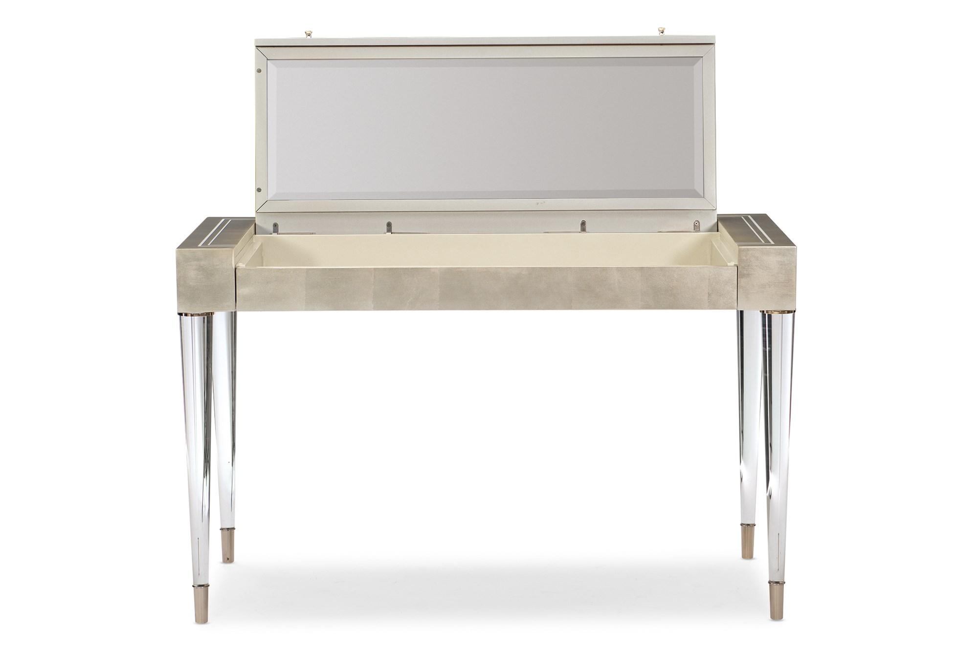 

    
Caracole MOMENT OF CLARITY Console Table Silver CLA-419-451
