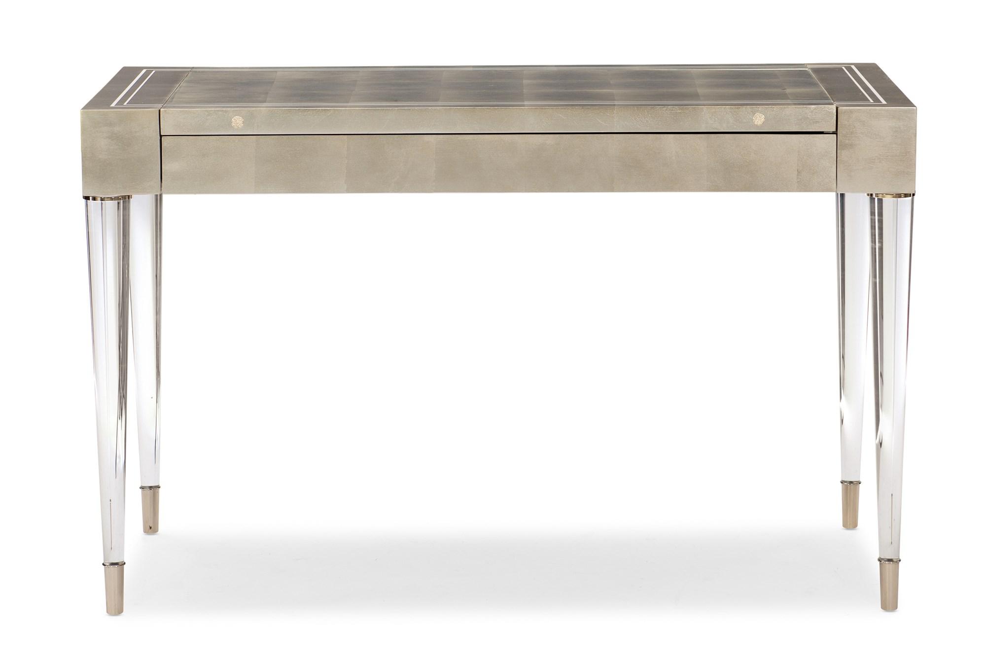 

        
Caracole MOMENT OF CLARITY Console Table Silver  662896029680
