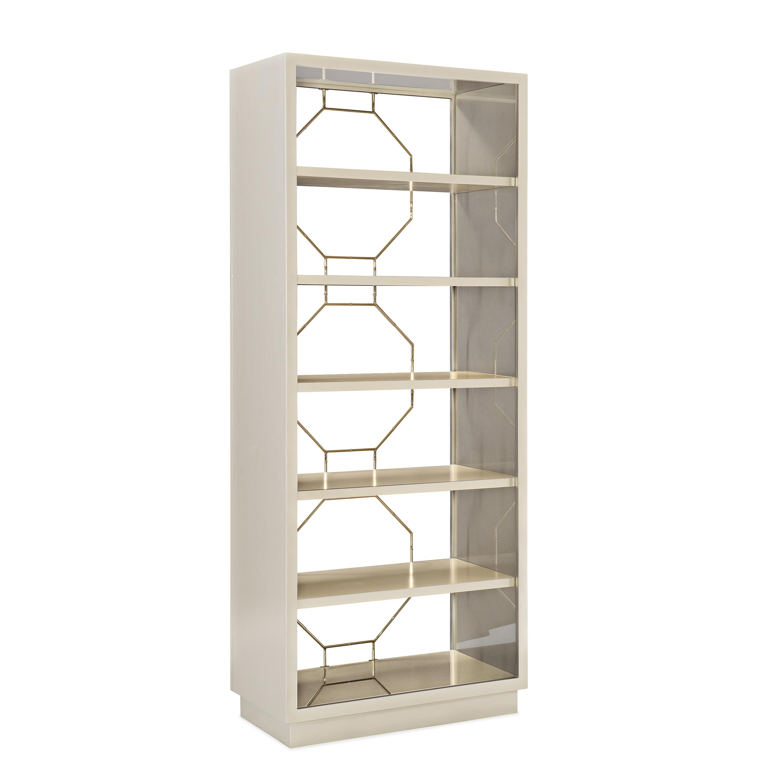 

        
Caracole GOING UP Display Cabinet Silver/Gold  662896029796
