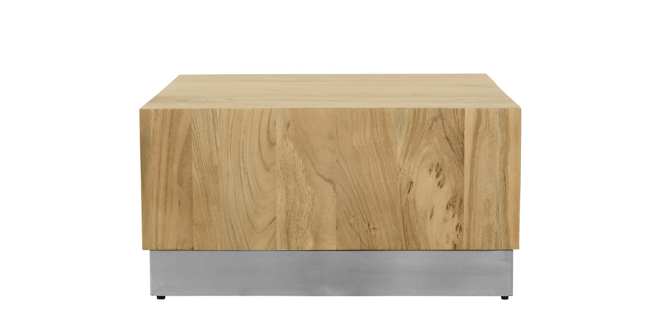 

        
Meridian Furniture ACACIA 233-CT Coffee Table Wood/Chrome  094308250151
