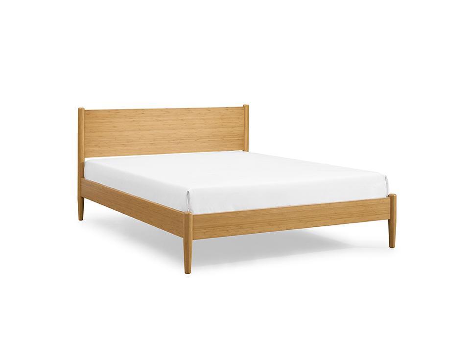 

    
Solid Caramelized Bamboo Queen Platform Bed Modern Ria by Greenington
