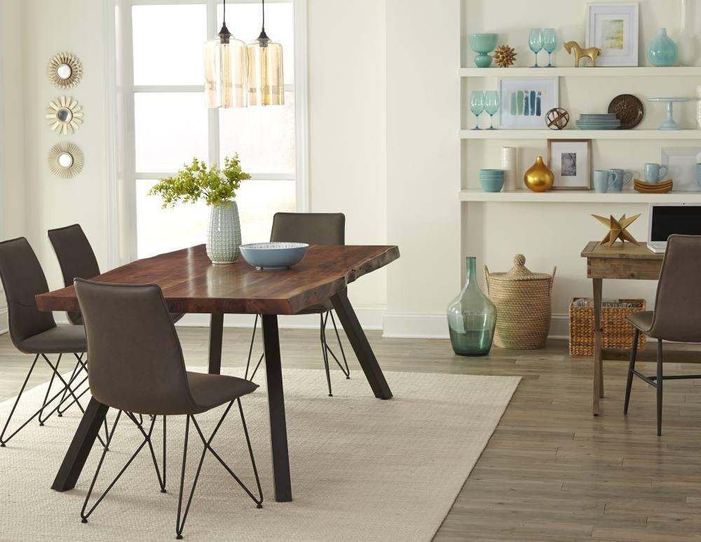 

    
3A69615-2PC Solid Wood Rectangular Dining Table & Bench in Natural Acacia REESE by Modus Furniture
