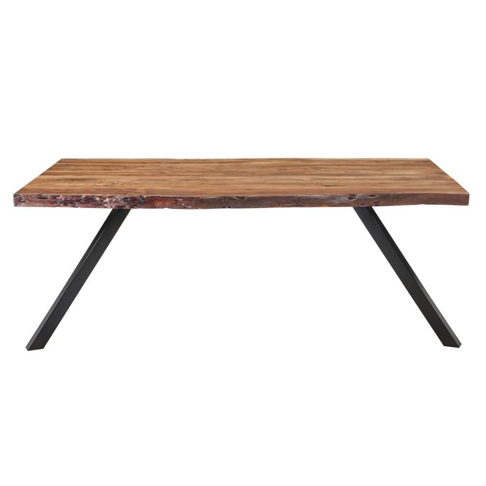 

    
Solid Wood Rectangular Dining Table in Natural Acacia REESE by Modus Furniture
